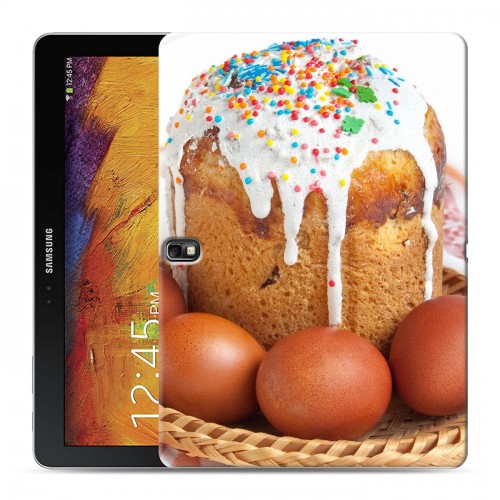 Дизайнерский силиконовый чехол для Samsung Galaxy Note 10.1 2014 editon Пасха
