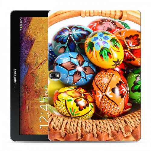 Дизайнерский силиконовый чехол для Samsung Galaxy Note 10.1 2014 editon Пасха