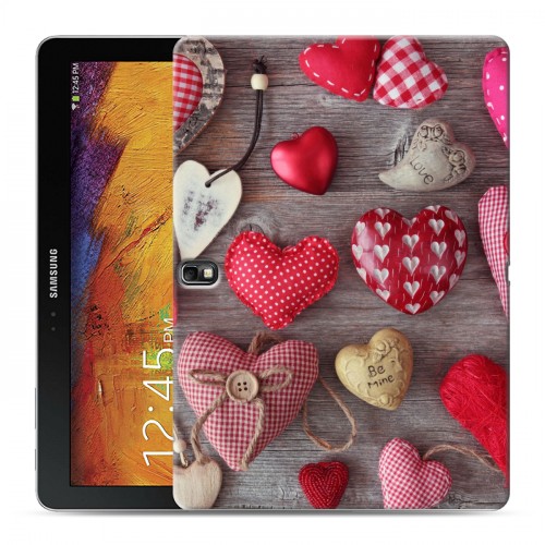 Дизайнерский силиконовый чехол для Samsung Galaxy Note 10.1 2014 editon День Святого Валентина