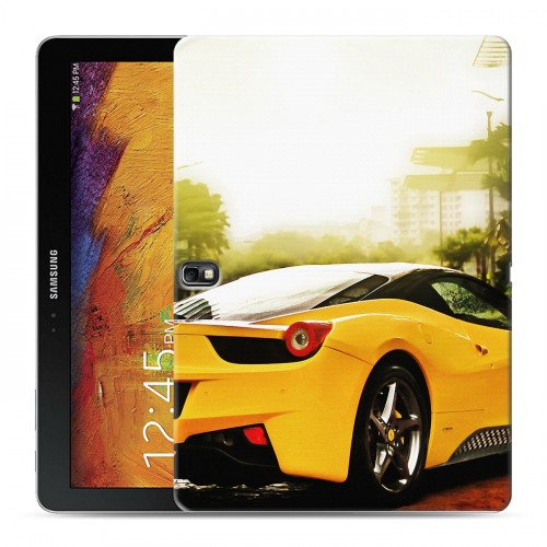 Дизайнерский силиконовый чехол для Samsung Galaxy Note 10.1 2014 editon Ferrari