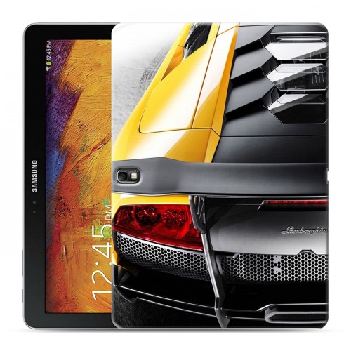 Дизайнерский силиконовый чехол для Samsung Galaxy Note 10.1 2014 editon Lamborghini