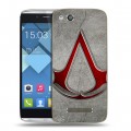 Дизайнерский пластиковый чехол для Alcatel One Touch Idol Alpha Assassins Creed