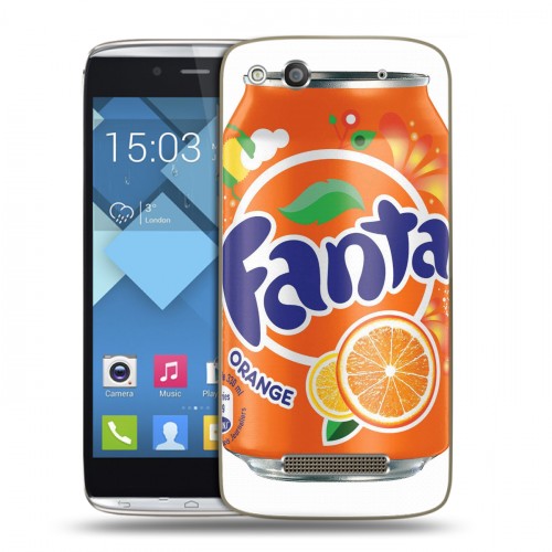 Дизайнерский пластиковый чехол для Alcatel One Touch Idol Alpha Fanta