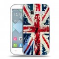 Дизайнерский пластиковый чехол для Alcatel One Touch Pop C5 Флаг Британии
