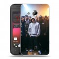 Дизайнерский пластиковый чехол для HTC Desire 200 Eminem