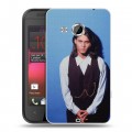 Дизайнерский пластиковый чехол для HTC Desire 200 Джонни Депп