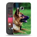 Дизайнерский пластиковый чехол для HTC Desire 200 Собаки