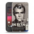 Дизайнерский пластиковый чехол для HTC Desire 200 Jim Beam