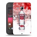 Дизайнерский пластиковый чехол для HTC Desire 200 Smirnoff