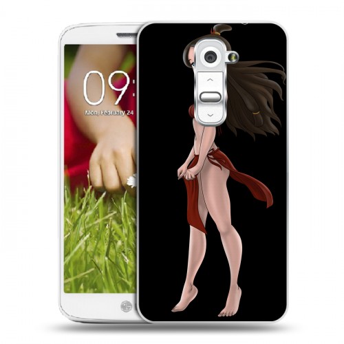 Дизайнерский пластиковый чехол для LG Optimus G2 mini Аватар