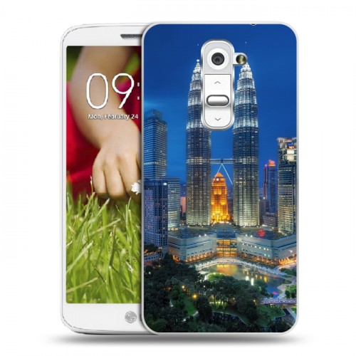 Дизайнерский пластиковый чехол для LG Optimus G2 mini Сингапур