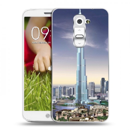 Дизайнерский пластиковый чехол для LG Optimus G2 mini Дубаи