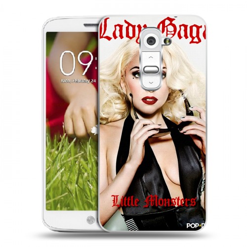 Дизайнерский пластиковый чехол для LG Optimus G2 mini Леди Гага