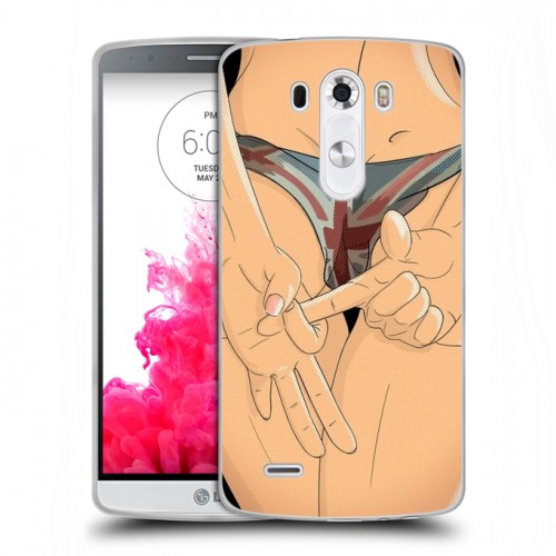 Дизайнерский пластиковый чехол для LG G3 (Dual-LTE) Креативный дизайн
