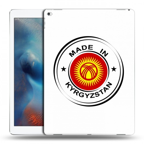 Полупрозрачный дизайнерский пластиковый чехол для Ipad Pro флаг Киргизии