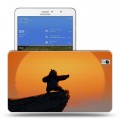 Дизайнерский силиконовый чехол для Samsung Galaxy Tab Pro 8.4 Кунг-фу панда