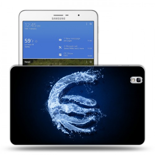Дизайнерский силиконовый чехол для Samsung Galaxy Tab Pro 8.4 Аватар