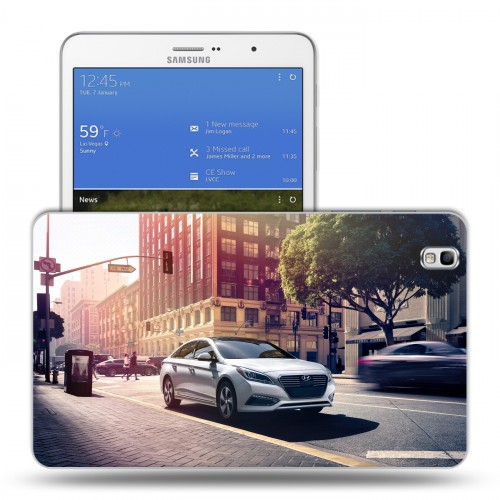 Дизайнерский силиконовый чехол для Samsung Galaxy Tab Pro 8.4 hyundai