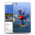 Дизайнерский силиконовый чехол для Samsung Galaxy Tab Pro 8.4 самолеты