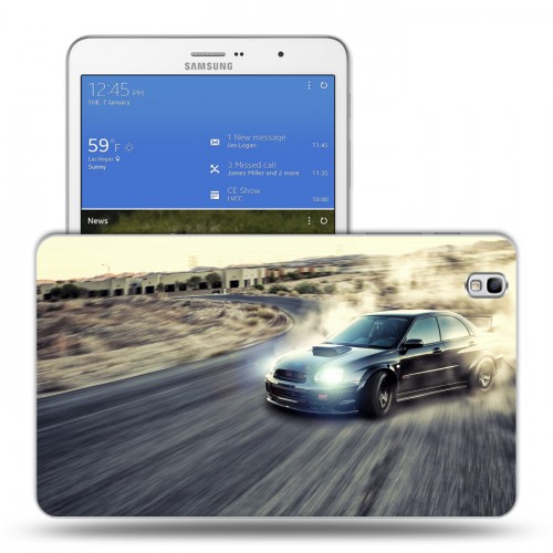 Дизайнерский силиконовый чехол для Samsung Galaxy Tab Pro 8.4 Дрифт