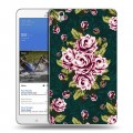 Дизайнерский силиконовый чехол для Samsung Galaxy Tab Pro 8.4 Цветочный арт-деко