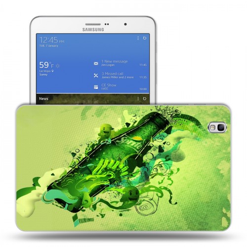 Дизайнерский силиконовый чехол для Samsung Galaxy Tab Pro 8.4 Sprite