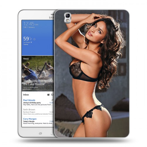 Дизайнерский силиконовый чехол для Samsung Galaxy Tab Pro 8.4 Ирина Шейк