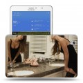 Дизайнерский силиконовый чехол для Samsung Galaxy Tab Pro 8.4 меган фокс