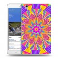 Дизайнерский силиконовый чехол для Samsung Galaxy Tab Pro 8.4 Кислотные мандалы
