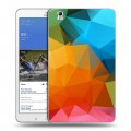 Дизайнерский силиконовый чехол для Samsung Galaxy Tab Pro 8.4 Геометрия радости