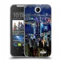 Дизайнерский силиконовый чехол для HTC Desire 310 Гонконг