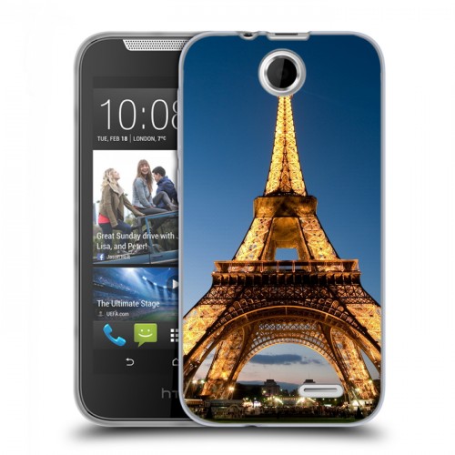 Дизайнерский силиконовый чехол для HTC Desire 310 Париж