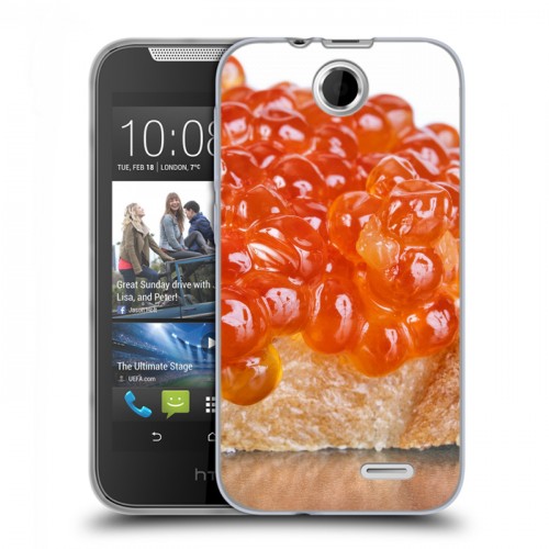 Дизайнерский силиконовый чехол для HTC Desire 310 Икра