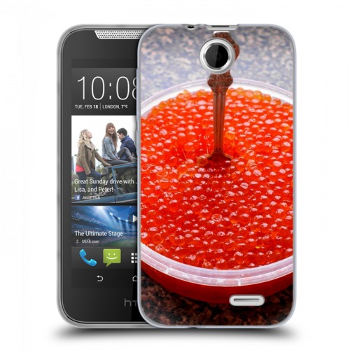 Дизайнерский силиконовый чехол для HTC Desire 310 Икра