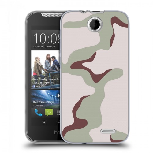 Дизайнерский силиконовый чехол для HTC Desire 310 Камуфляжи