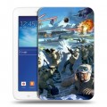 Дизайнерский силиконовый чехол для Samsung Galaxy Tab 3 Lite Star Wars Battlefront