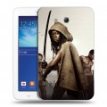 Дизайнерский силиконовый чехол для Samsung Galaxy Tab 3 Lite ходячие мертвецы