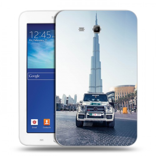 Дизайнерский силиконовый чехол для Samsung Galaxy Tab 3 Lite дубаи
