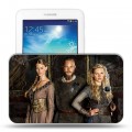 Дизайнерский силиконовый чехол для Samsung Galaxy Tab 3 Lite Викинги