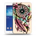 Дизайнерский силиконовый чехол для Samsung Galaxy Tab 3 Lite Акварельные обереги