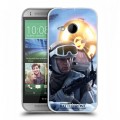 Дизайнерский пластиковый чехол для HTC One mini 2 Star Wars Battlefront