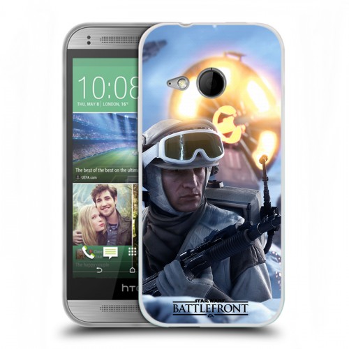 Дизайнерский пластиковый чехол для HTC One mini 2 Star Wars Battlefront