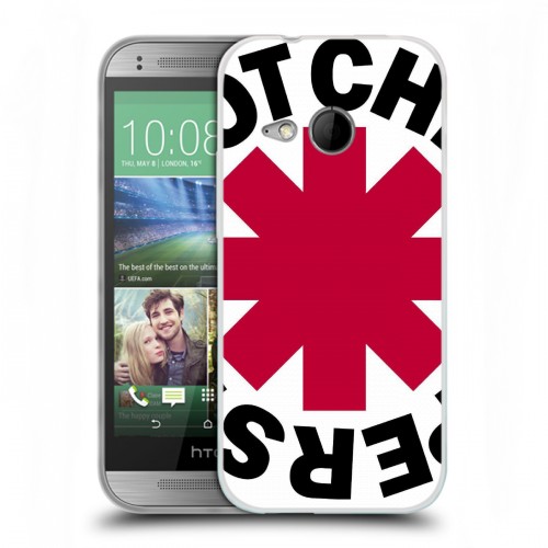 Дизайнерский пластиковый чехол для HTC One mini 2 Red Hot Chili Peppers