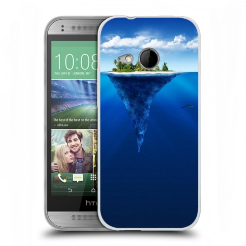 Дизайнерский пластиковый чехол для HTC One mini 2 айсберг