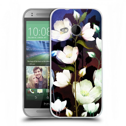 Дизайнерский пластиковый чехол для HTC One mini 2 Органические цветы