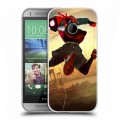 Дизайнерский пластиковый чехол для HTC One mini 2 Человек-паук : Через вселенные