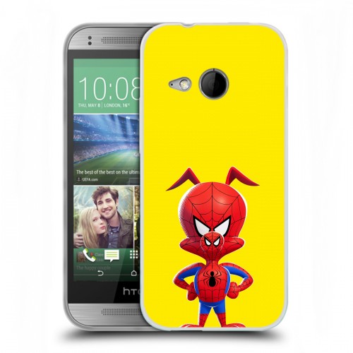 Дизайнерский пластиковый чехол для HTC One mini 2 Человек-паук : Через вселенные