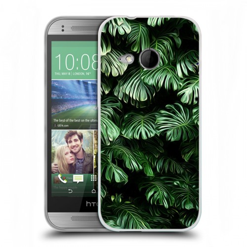 Дизайнерский пластиковый чехол для HTC One mini 2 Нуарные листья