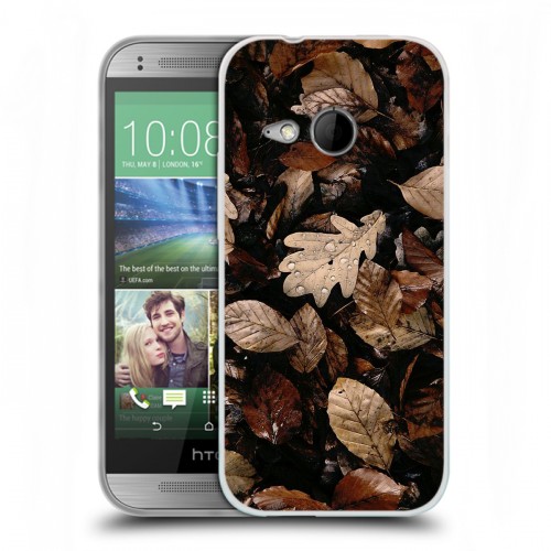 Дизайнерский пластиковый чехол для HTC One mini 2 Нуарные листья
