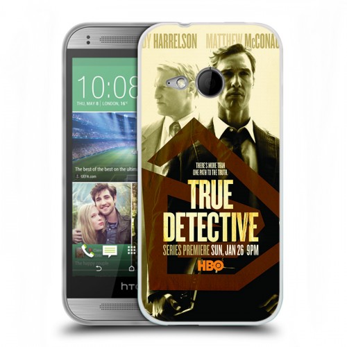 Дизайнерский пластиковый чехол для HTC One mini 2 Настоящий детектив